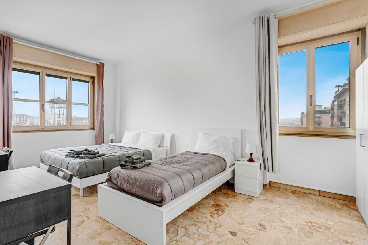 Cav9 - Large Apartment With Panoramic View - Milano Dış mekan fotoğraf